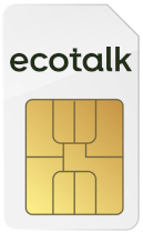 EcoTalk SIM Card