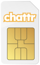Chattr SIM Card
